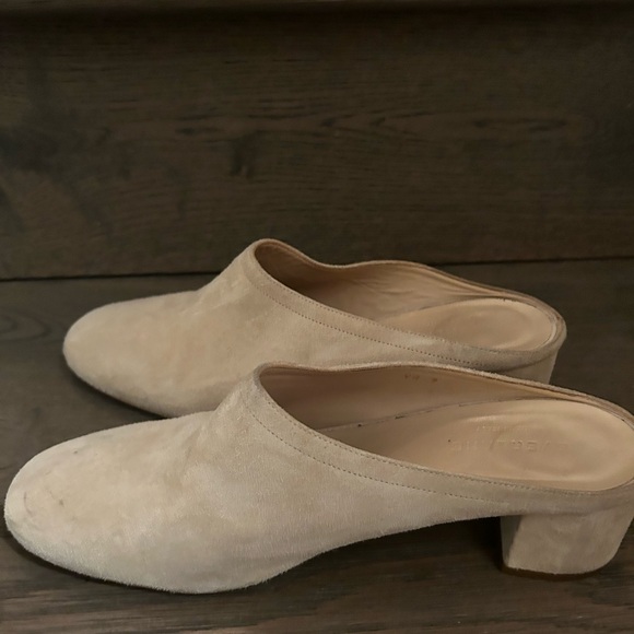 Everlane the day heel mule natural suede sz 9 - Picture 6 of 8